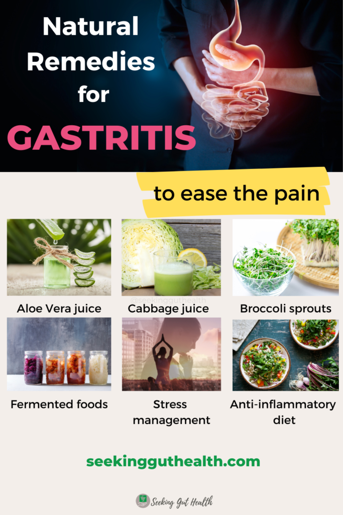 Natural remedies for Gastritis treatment