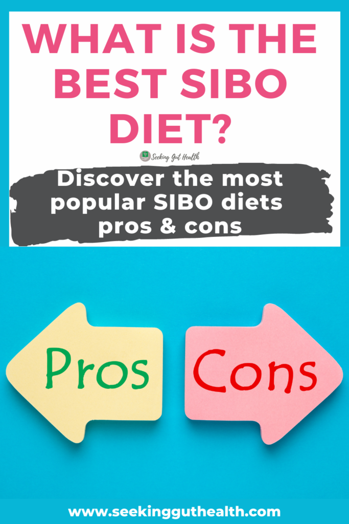 best sibo diet pros and cons