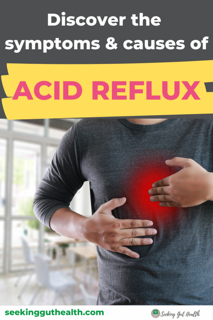 Acid reflux GERD symptoms causes