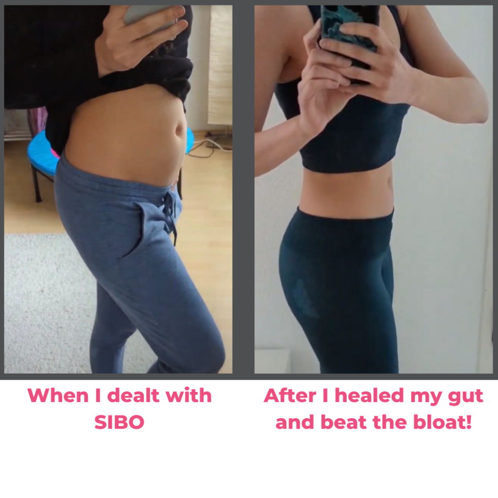 SIBO bloated belly bloating