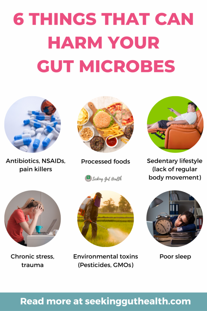 6 things that harm your gut microbiome